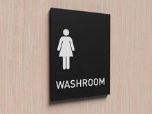 Load image into Gallery viewer, Washroom Signs - Digital Printed, Tactile
